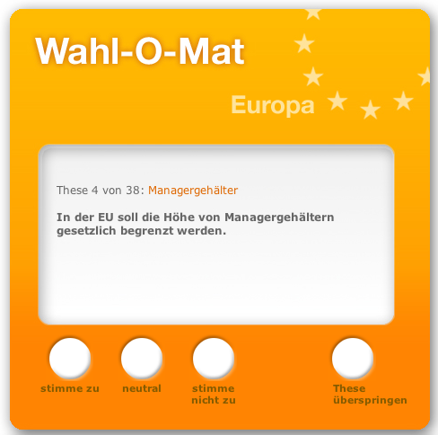 Europa-Wahl-O-Mat